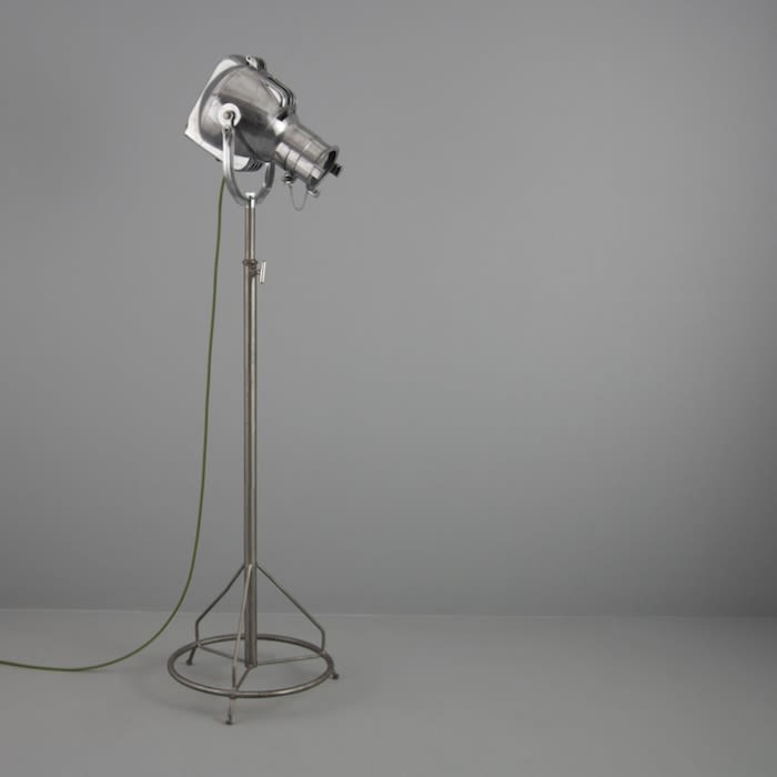 Vintage theatre floor lamp clearance