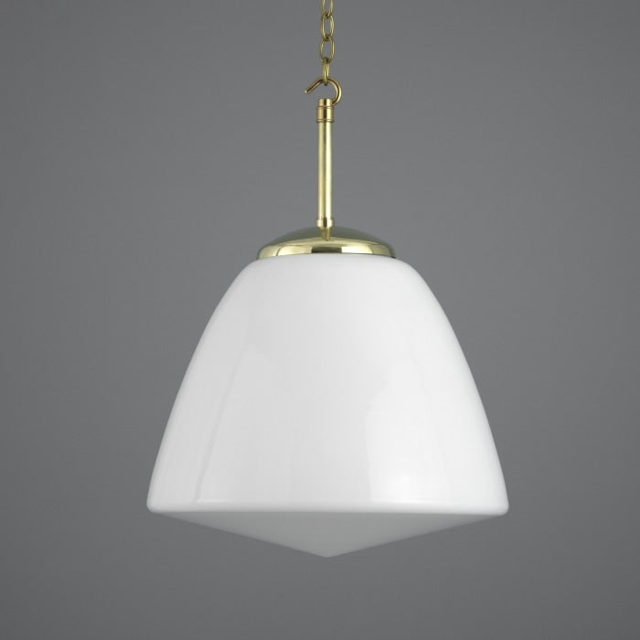 Vintage opaline pendant on sale lights