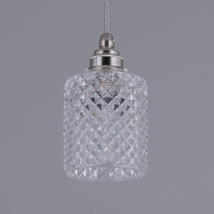 Cut glass pendant light new arrivals