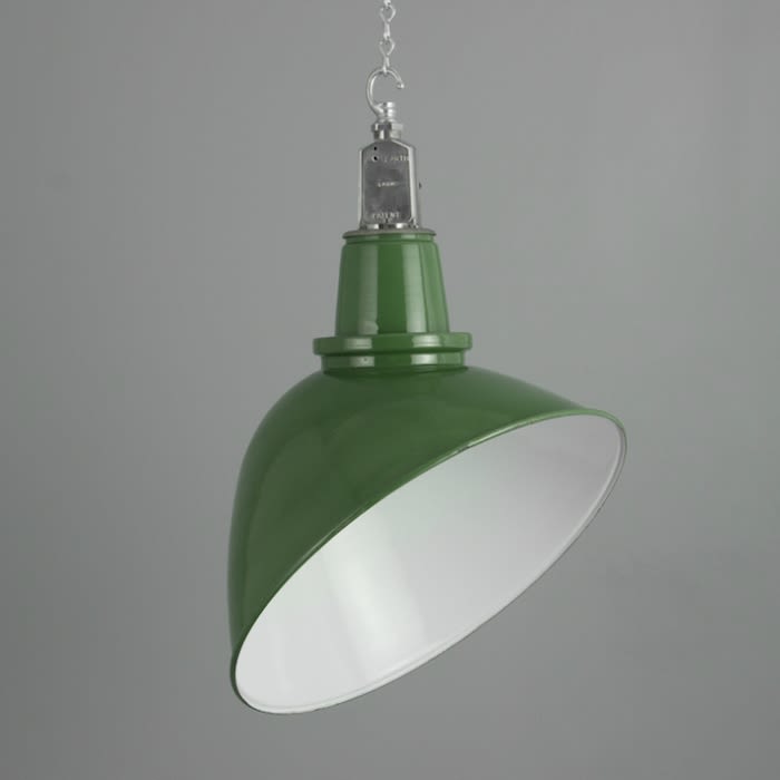 Vintage industrial lighting by AEI skinflint